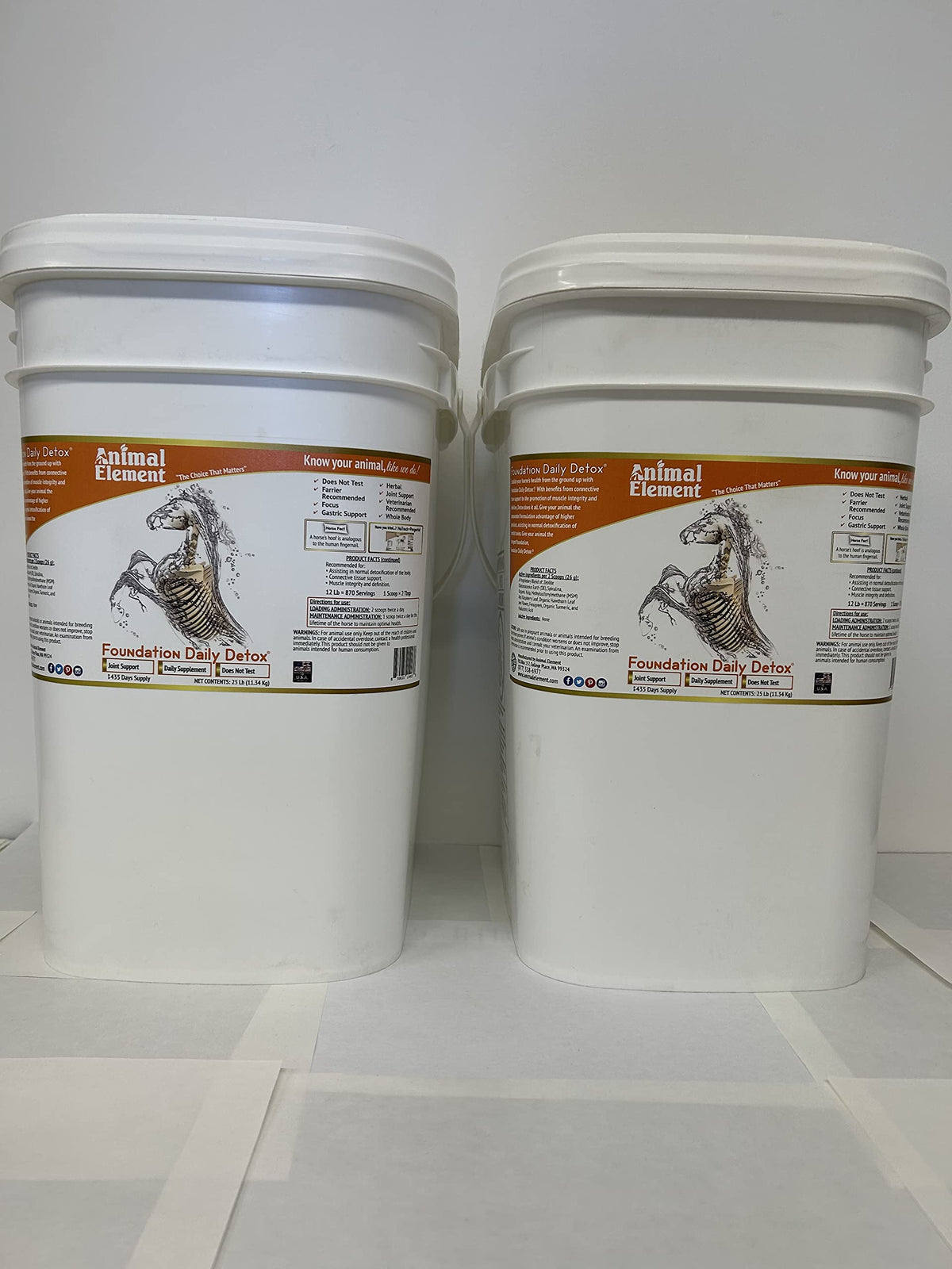 Animal Element Foundation Daily Detox-50 lb.