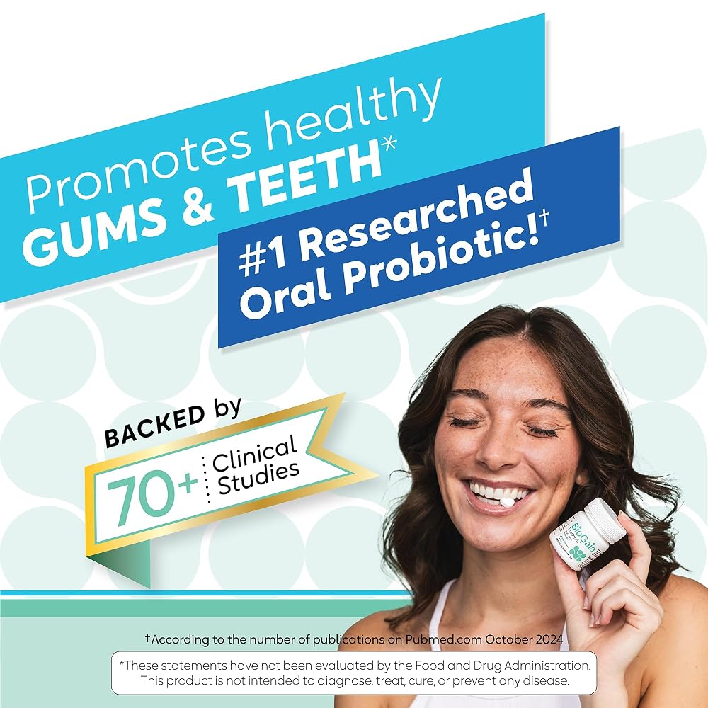 BioGaia Prodentis Oral Probiotics for Teeth & Gums - 90 Lozenges - image 3