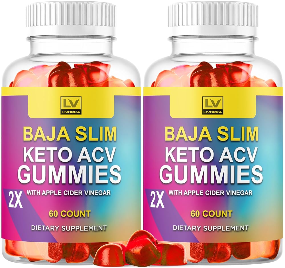 LIVORKA Baja Slim Keto Gummies with Apple Cider Vinegar - 120 Gummies