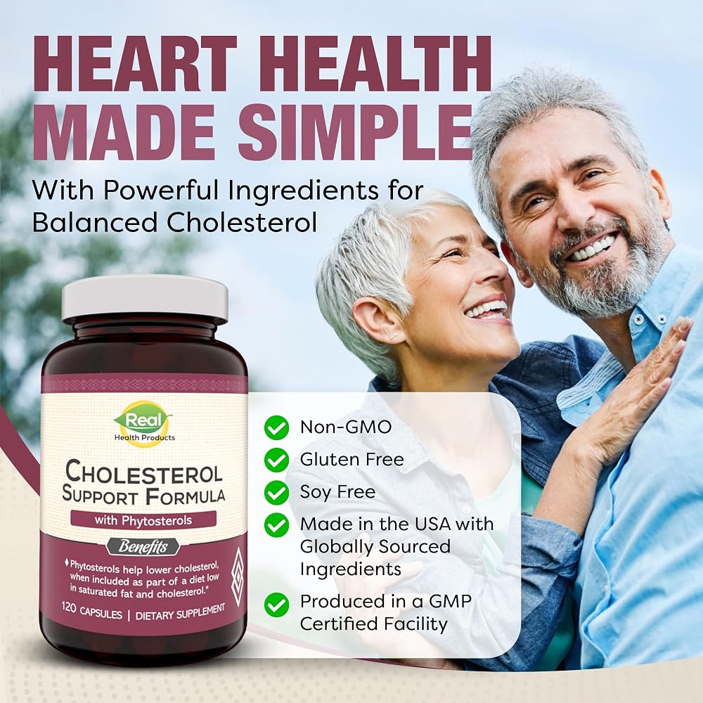 RHP Advanced Cholesterol Health Complex with Plant Sterols - 120 Capsules - image 2