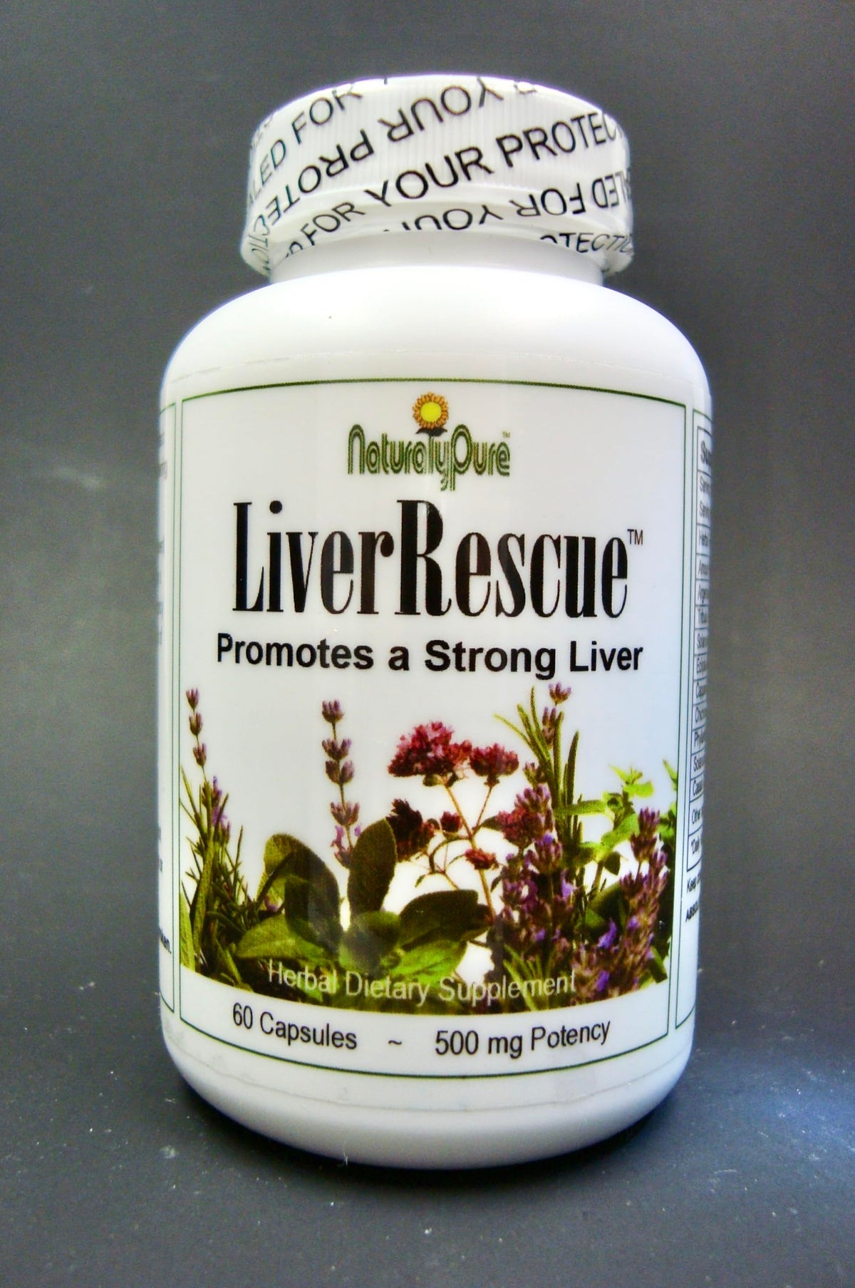 NaturalyPure LiverRescue Ayurvedic Liver Support - 60 Vegetarian Capsules