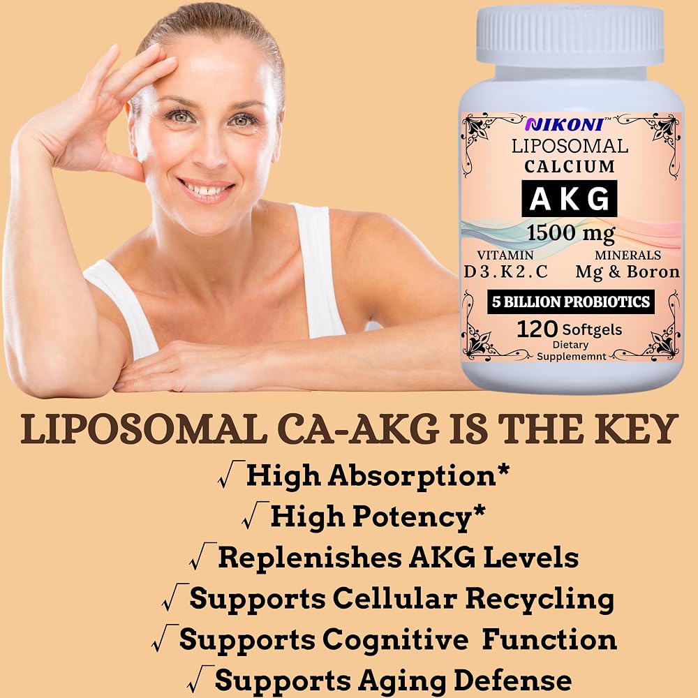 NIKONI Liposomal Calcium AKG 1500mg