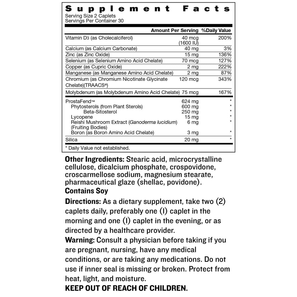 Super Beta Prostate Advanced Prostate Health Supplement - 240 Caplets - image 8