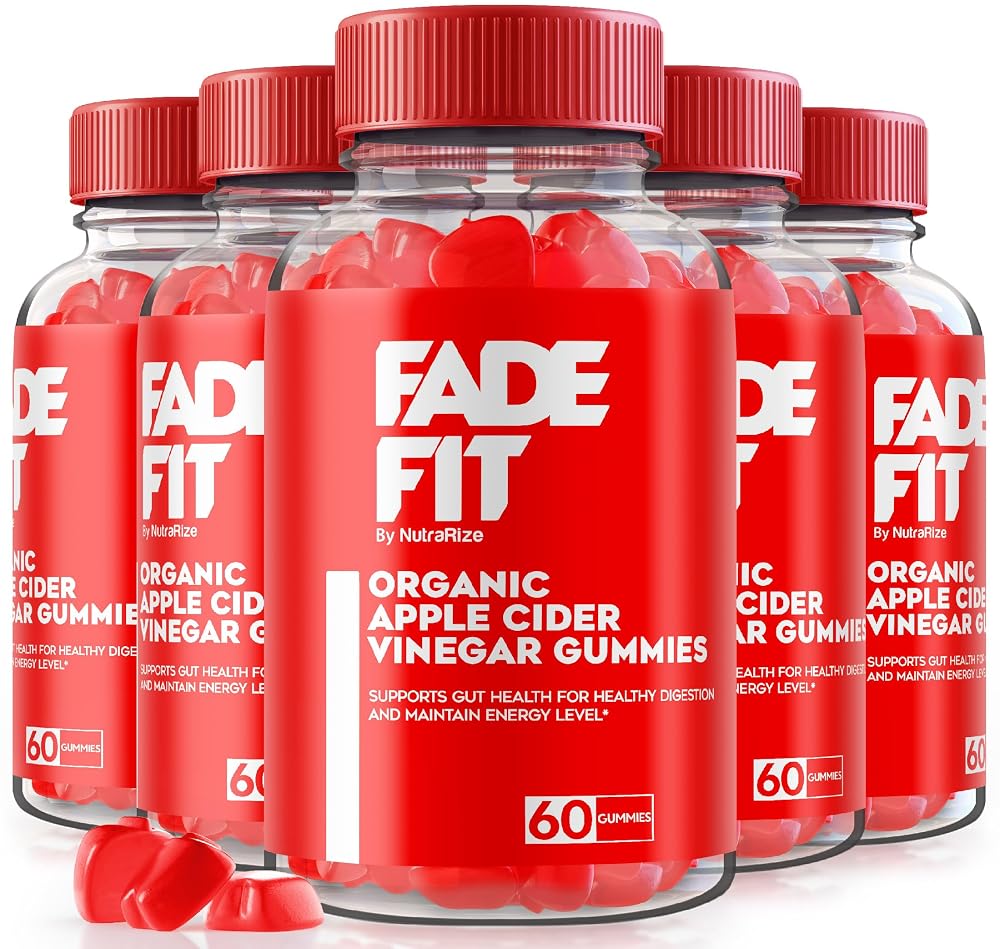 NutraRize Fade Fit Apple Cider Vinegar Gummies - 300 Count