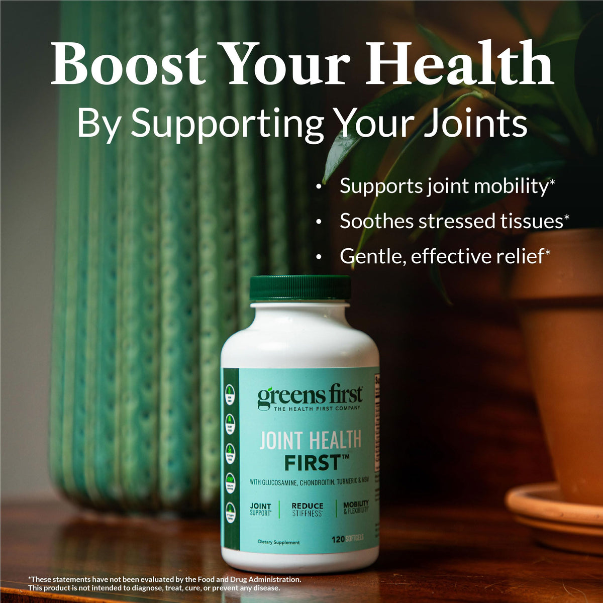 Greens First Joint Health First Natural Support - 120 Softgels - image 3