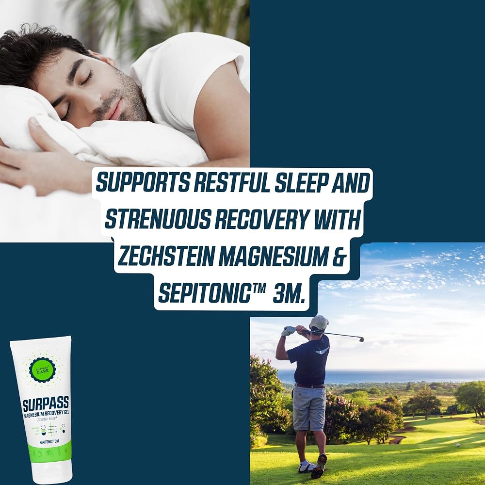 Surpass-Care Magnesium Recovery Gel Muscle Relaxation - 6.76 oz - image 5
