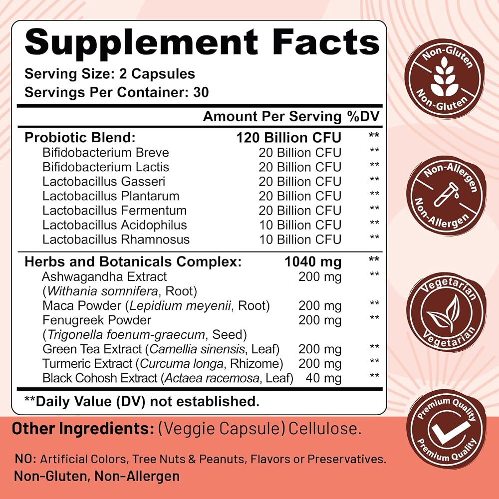 Trehealtt Probiotics and Prebiotics for Adults, Shelf-Stable