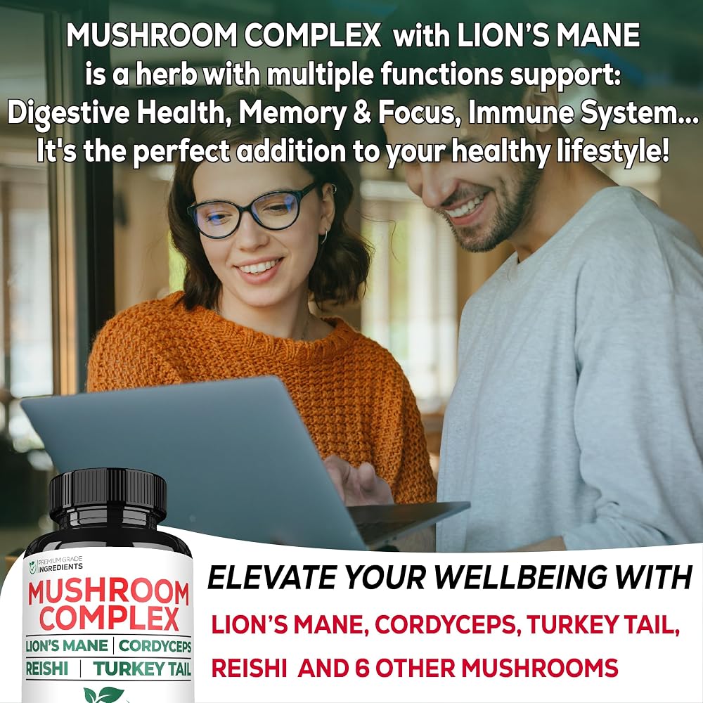 Satoomi Lions Mane Mushroom Complex - 90 Capsules - image 6
