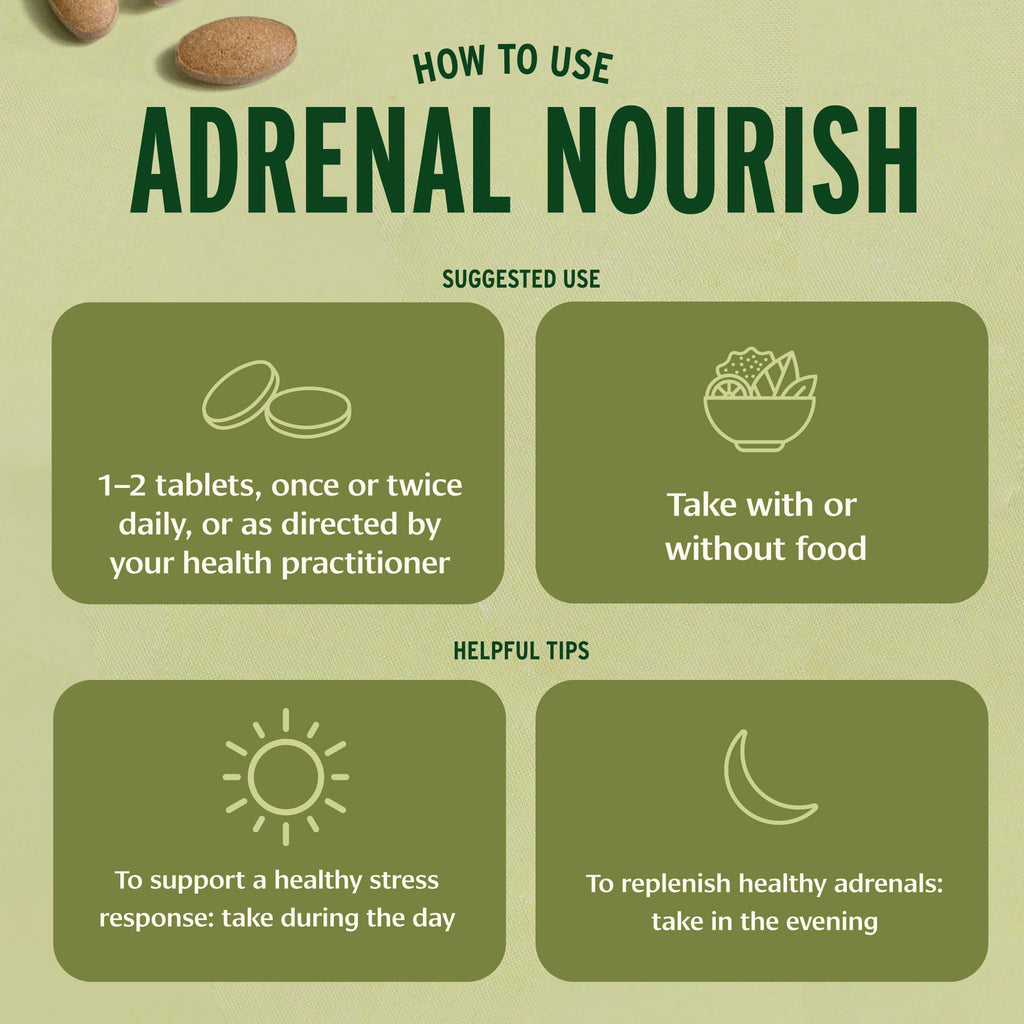 Banyan Botanicals Organic Adrenal Nourish Stress Relief - 90 Tablets - image 5
