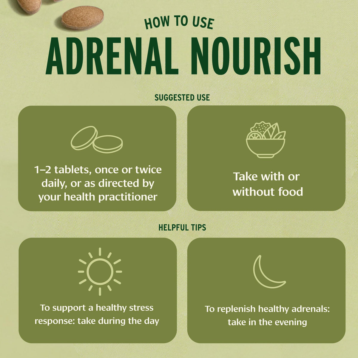 Banyan Botanicals Organic Adrenal Nourish Stress Relief - 90 Tablets - image 5