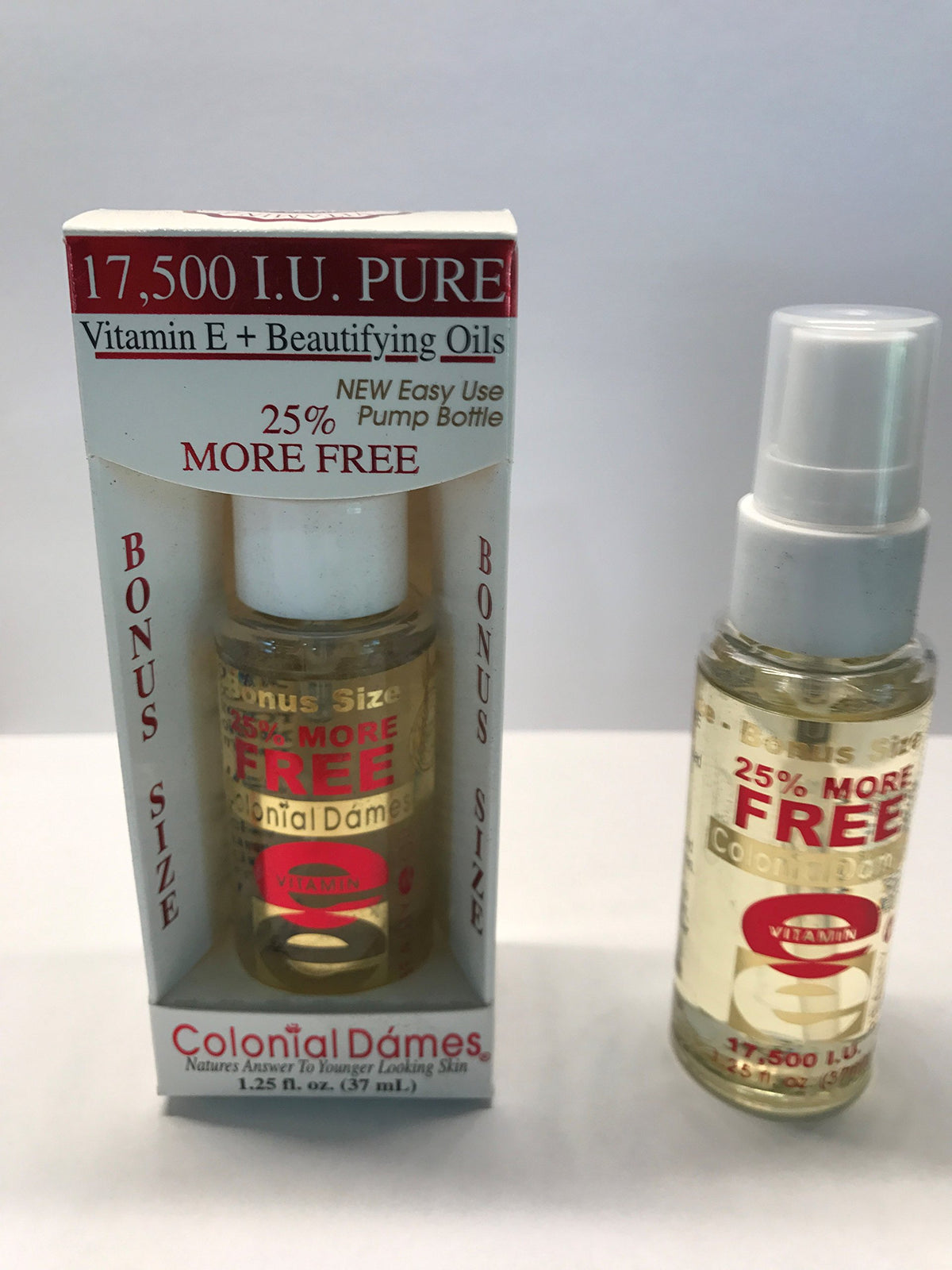 Colonial Dames Vitamin E Oil 17,500 IU for Skin - 1.25 fl oz