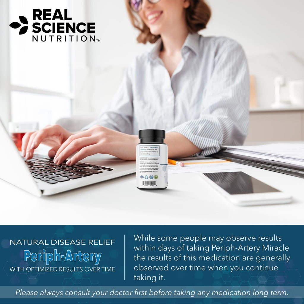 Real Science Nutrition Periph-Artery Vascular Supplement - 60 Capsules - image 6