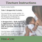 Herb Lore Organic Nursing Tincture for Lactation Support - 4 fl oz - image 4