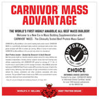 MuscleMeds CARNIVOR Mass Gainer Beef Protein Isolate - 6 lb - image 5
