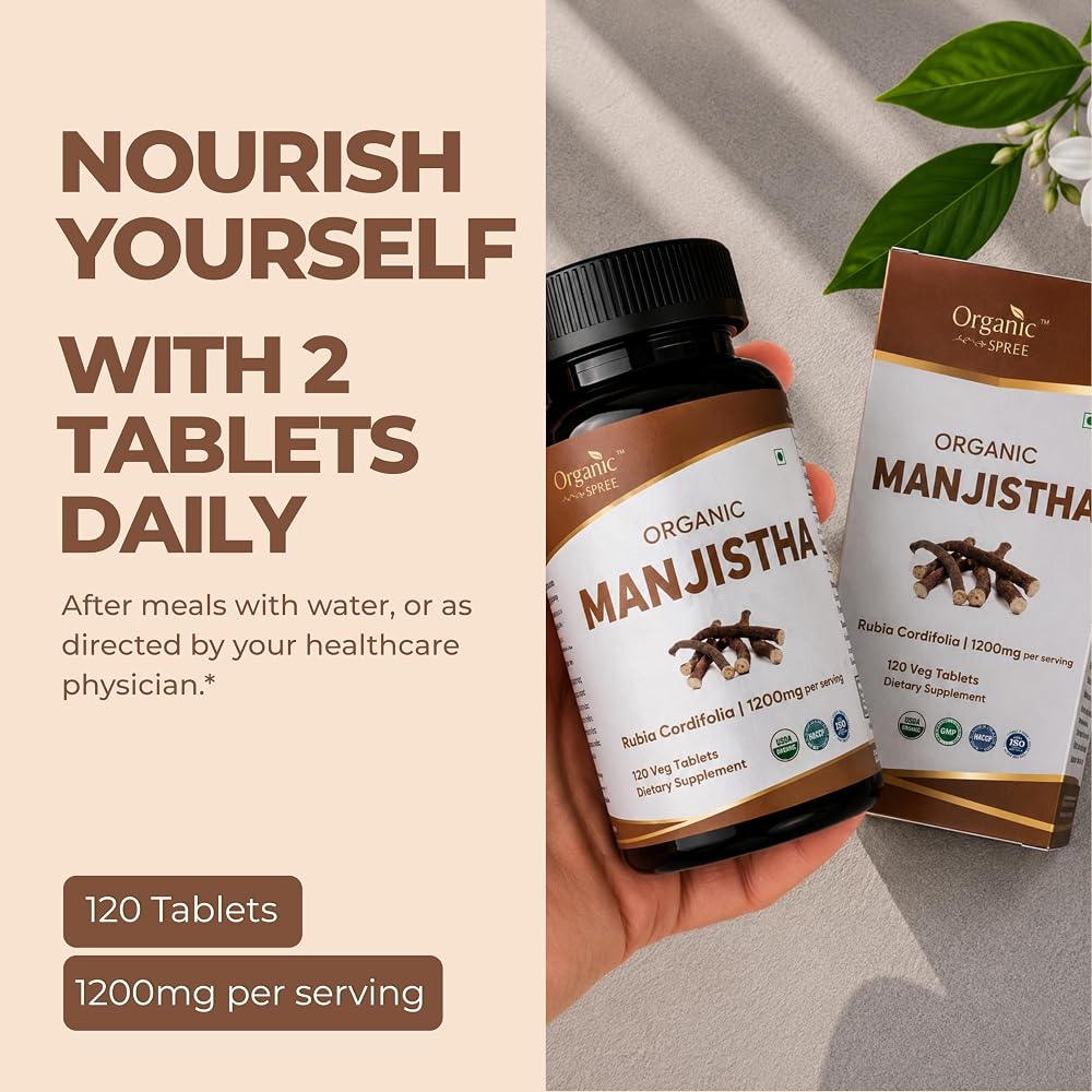 ORGANIC SPREE MANJISTHA 120 Tablets