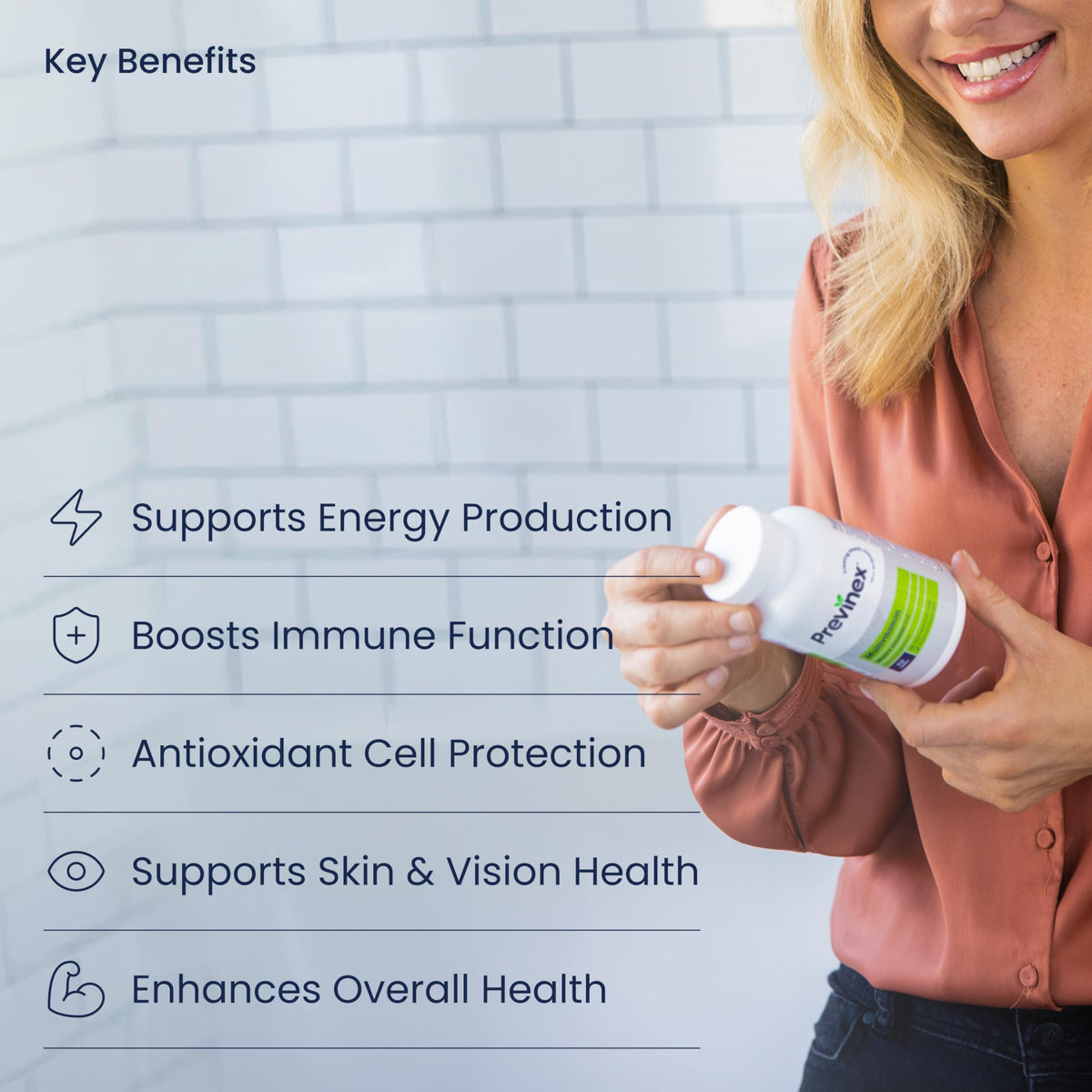 Previnex Multivitamin, Mineral & Antioxidant Plus - 112 Tablets - image 4