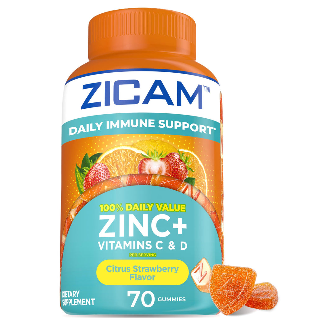 Zicam Daily Immune Support Gummy Supplement - 70 Count