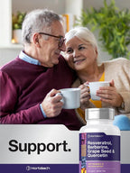 Horbäach Resveratrol Berberine Grape Seed & Quercetin - 120 Capsules - image 6