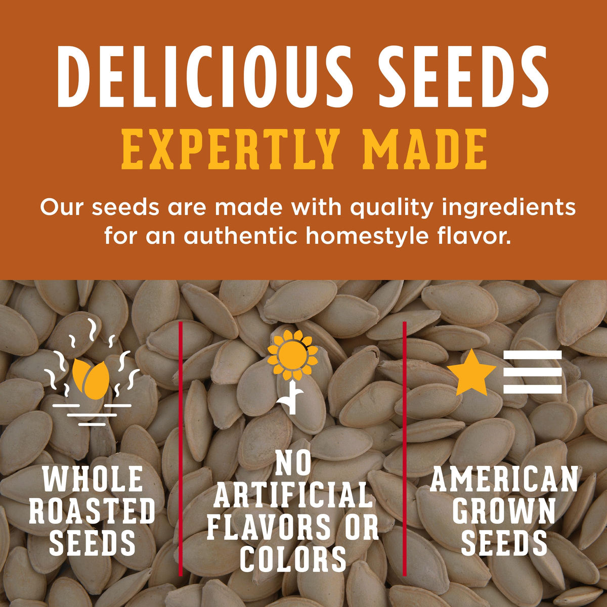 David All Natural Pumpkin Seeds, Salted & Roasted - Pack of 12 - image 5