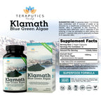 Teraputics Klamath Lake Blue Green Algae Superfood - 60 Vegan Capsules - image 2