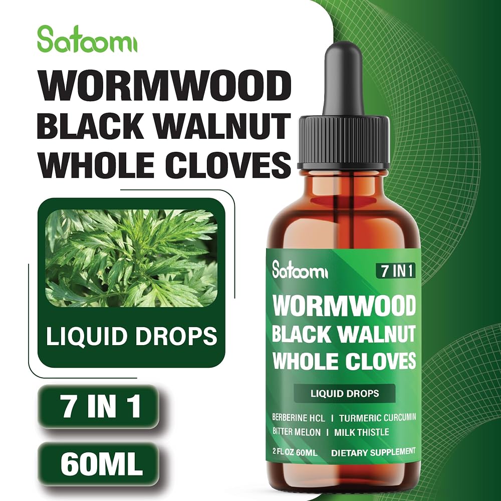 Satoomi Black Walnut Liquid Drops - 7in1 & 8in1 & 13in1
