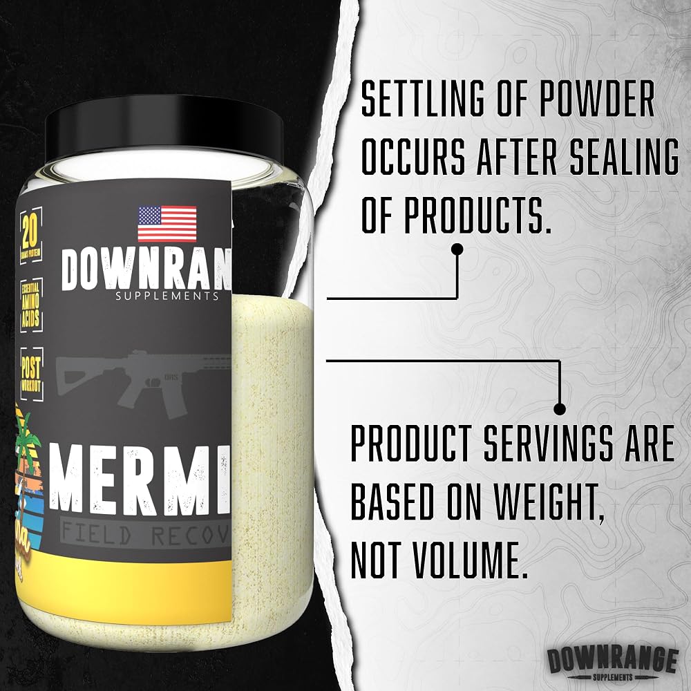 DownRange Mermite Whey Protein Powder Post Workout - 30 Servings - image 5