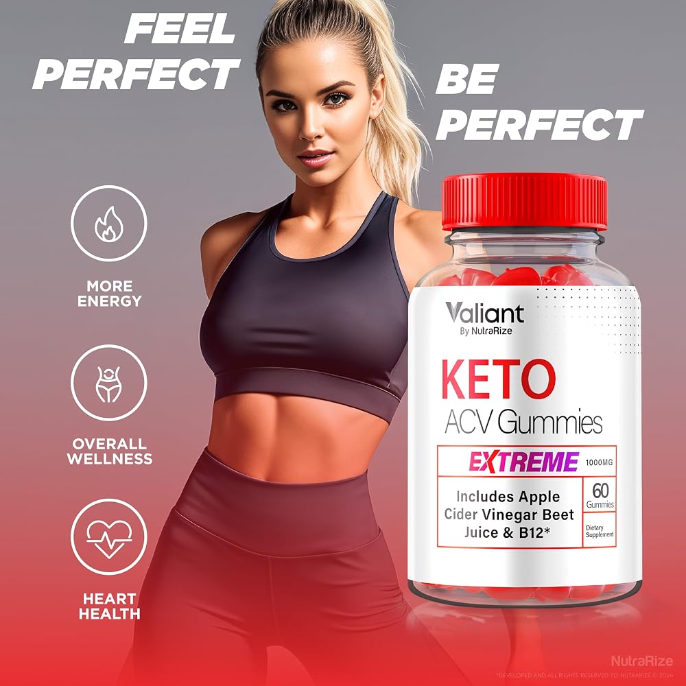 NutraRize Valiant Keto + ACV Gummies - 180 Gummies - image 4