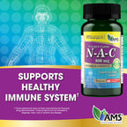 America Medic & Science NAC 600mg Capsules - 60 Count - image 4