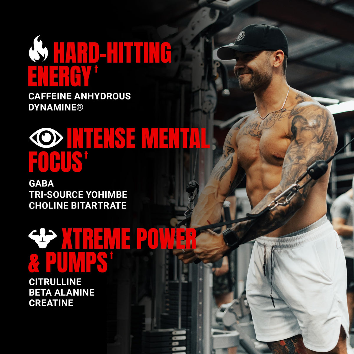 ProSupps Mr. Hyde Xtreme Pre Workout Powder with Creatine