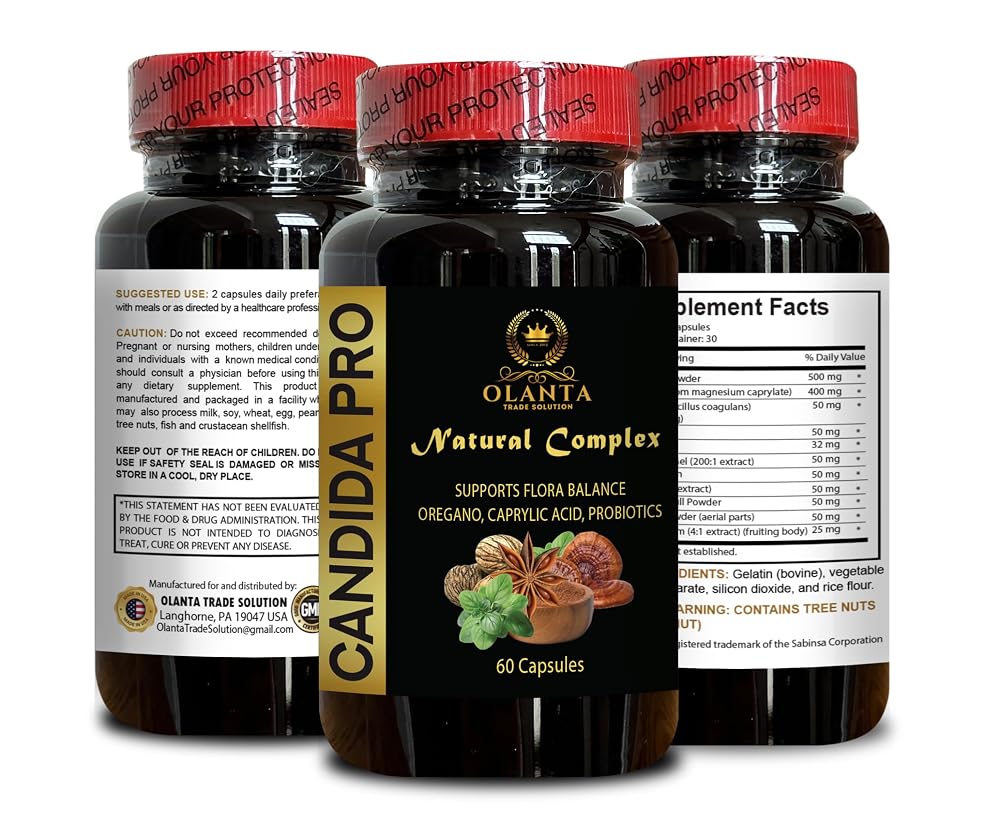 OLANTA TRADE SOLUTION Candida Support Complex - 60 Capsules - image 4