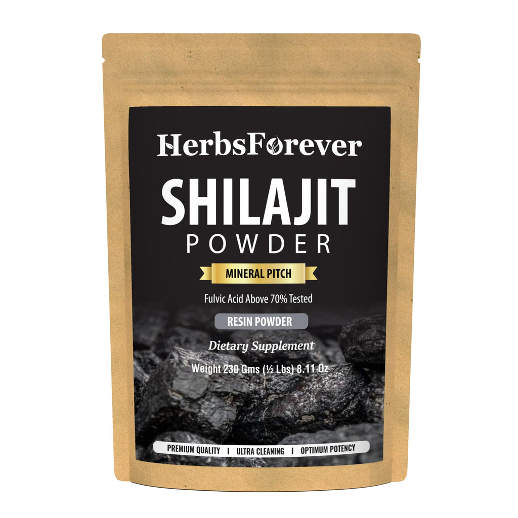 Herbsforever Shilajit Powder Mineral Pitch 6:1 Extract - 230g