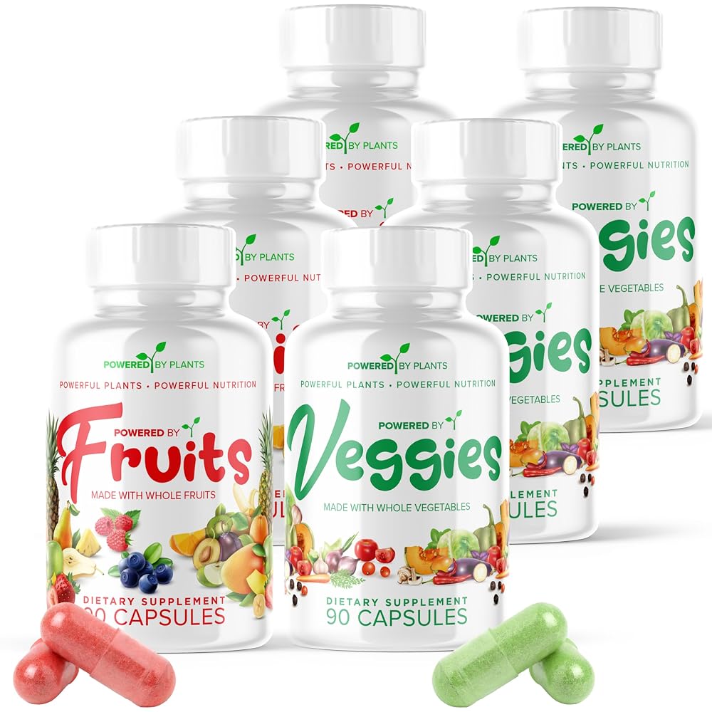 POWERED X PLANTS Fruit & Veggies Capsules - image 2