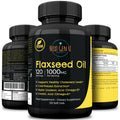 NGU Next Gen U Flaxseed Oil Omega 3, 6, 9 - 120 Softgels
