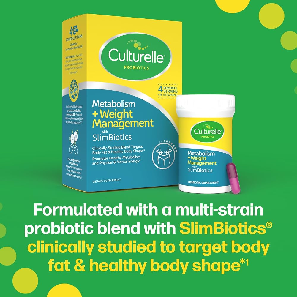 Culturelle Metabolism + Weight Management Probiotic - 30 Capsules - image 7