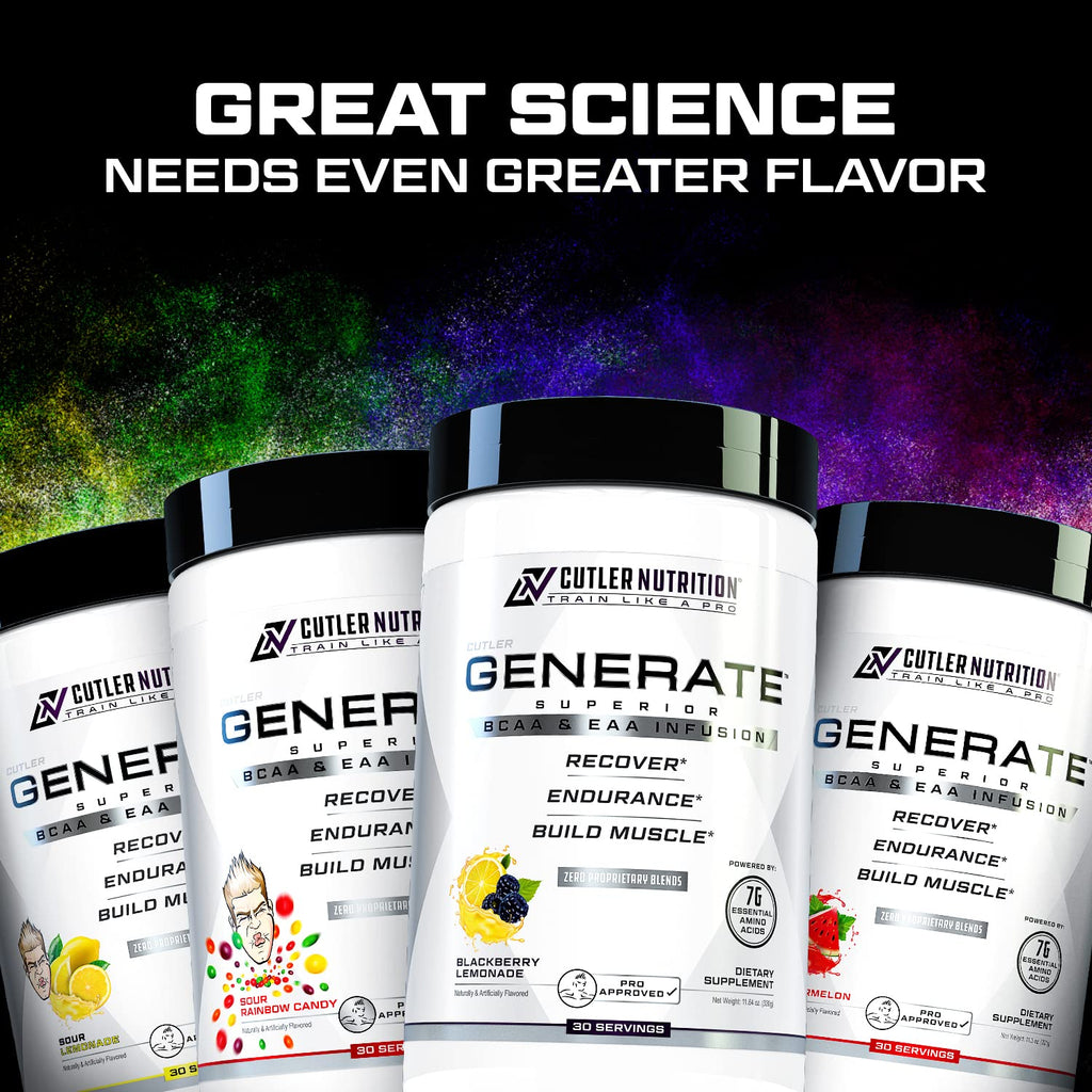 Cutler Nutrition Generate Amino Powder