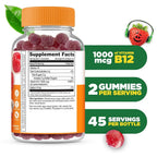 Lifeable Vitamin B12 1000 mcg Vegan Gummies for Kids - 90 Count - image 2