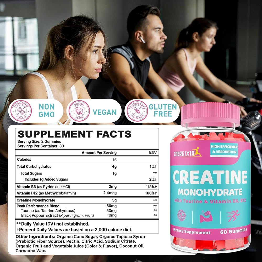 Energixir Creatine Gummies for Women