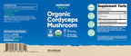 Nutricost Organic Cordyceps Mushroom Capsules 1100mg - Certified CCOF