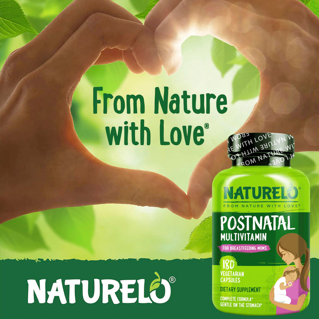 NATURELO Postnatal Multivitamin for Breastfeeding - 180 Capsules - image 6