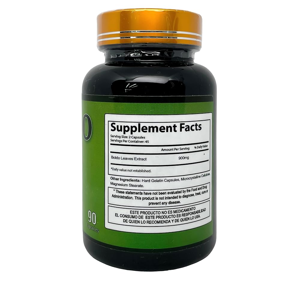 Productos El Colibri Boldo Leaves Extract - 90 Capsules - image 2
