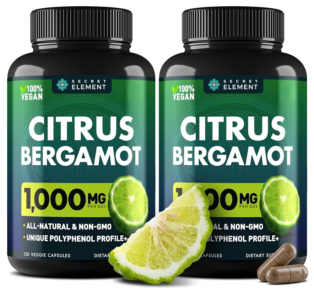 Secret Element Citrus Bergamot 1000MG Gummies&Capsules for Women