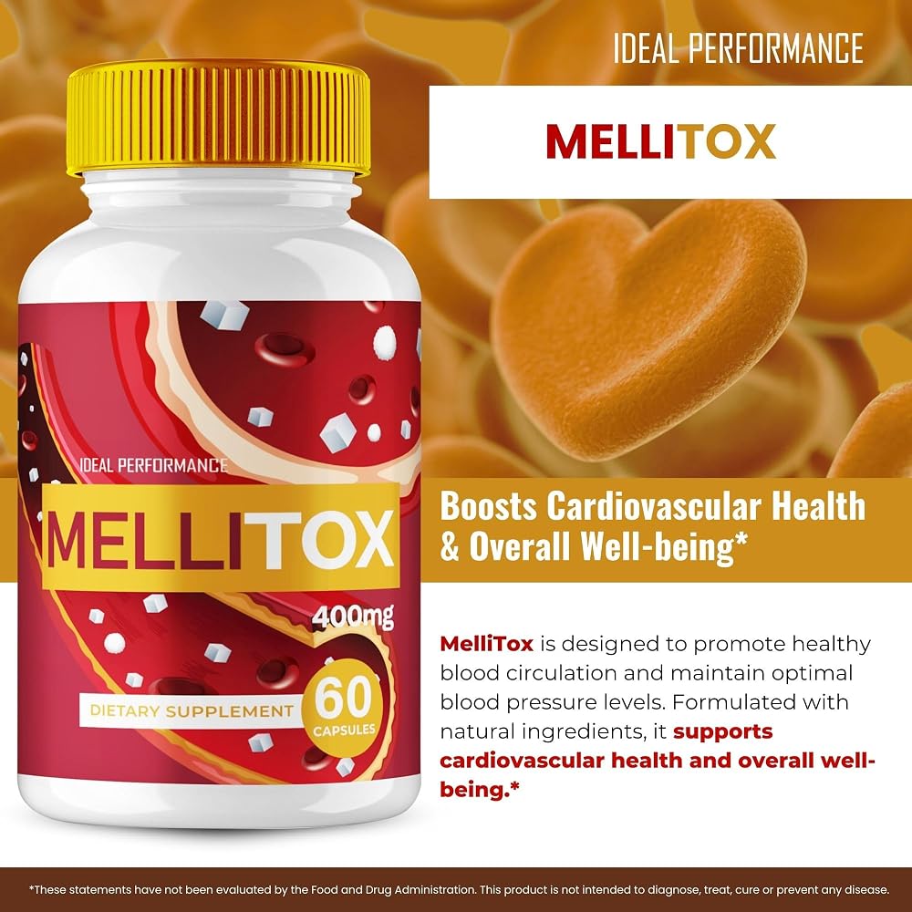 IDEAL PERFORMANCE MelliTox Capsules Overall Health Wellness - 300 Count - image 4