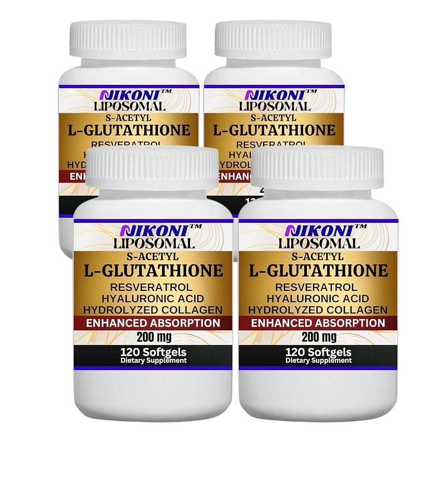 Nikoni Liposomal S-Acetyl L-Glutathione Resveratrol