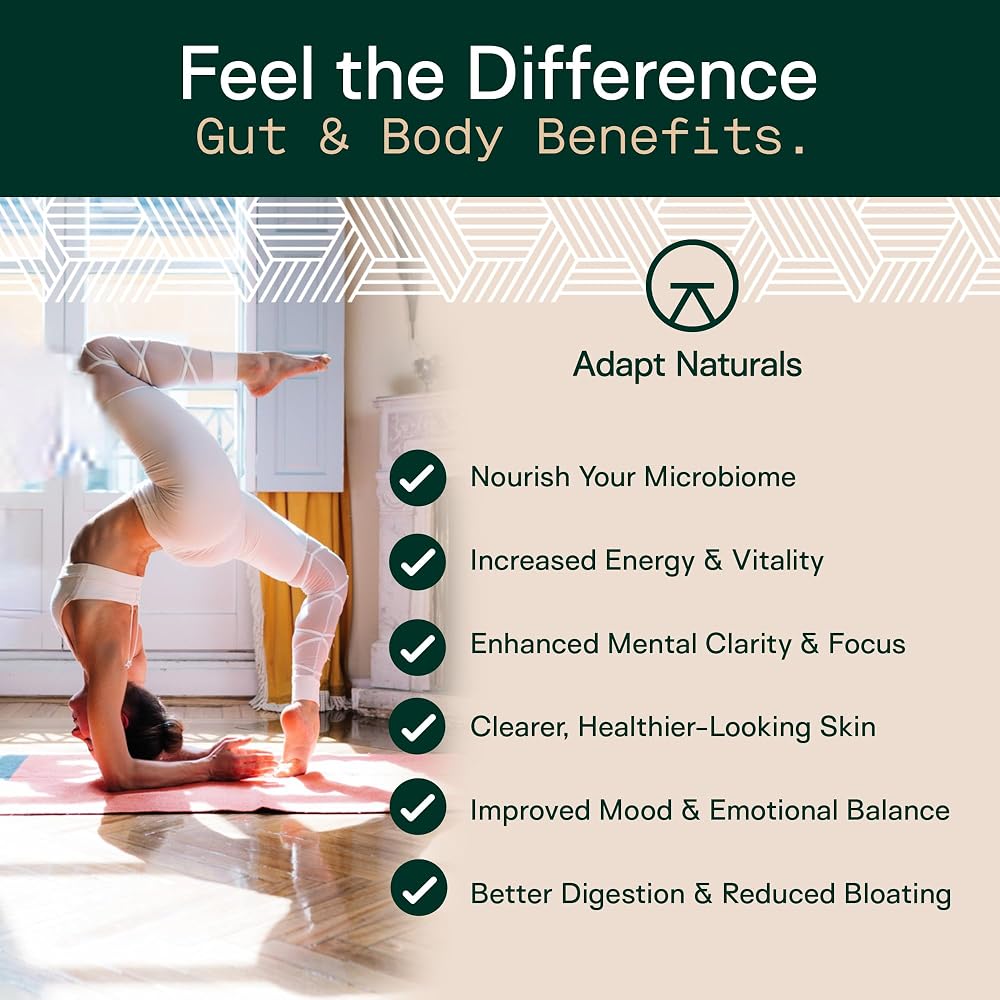 Adapt Naturals 4-in-1 Biome Protect Prebiotics