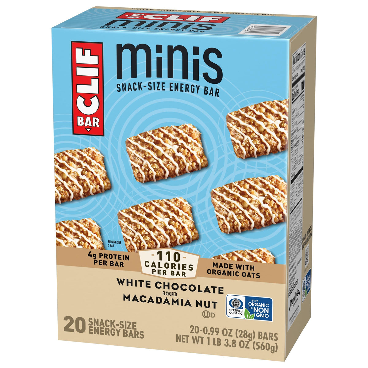 CLIF BAR Minis Snack-Size Energy Bars, Chocolate Chip