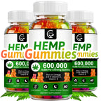GORNVB Hemp Gummies 600,000 Extra Strength - 180 Count