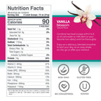 Designer Wellness Aria Women's Wellness Protein Powder Vanilla - 1.85 lb - image 8