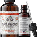 Florida Herbs Wormwood Organic Tincture Digestive Cleanse - 2 Fl Oz