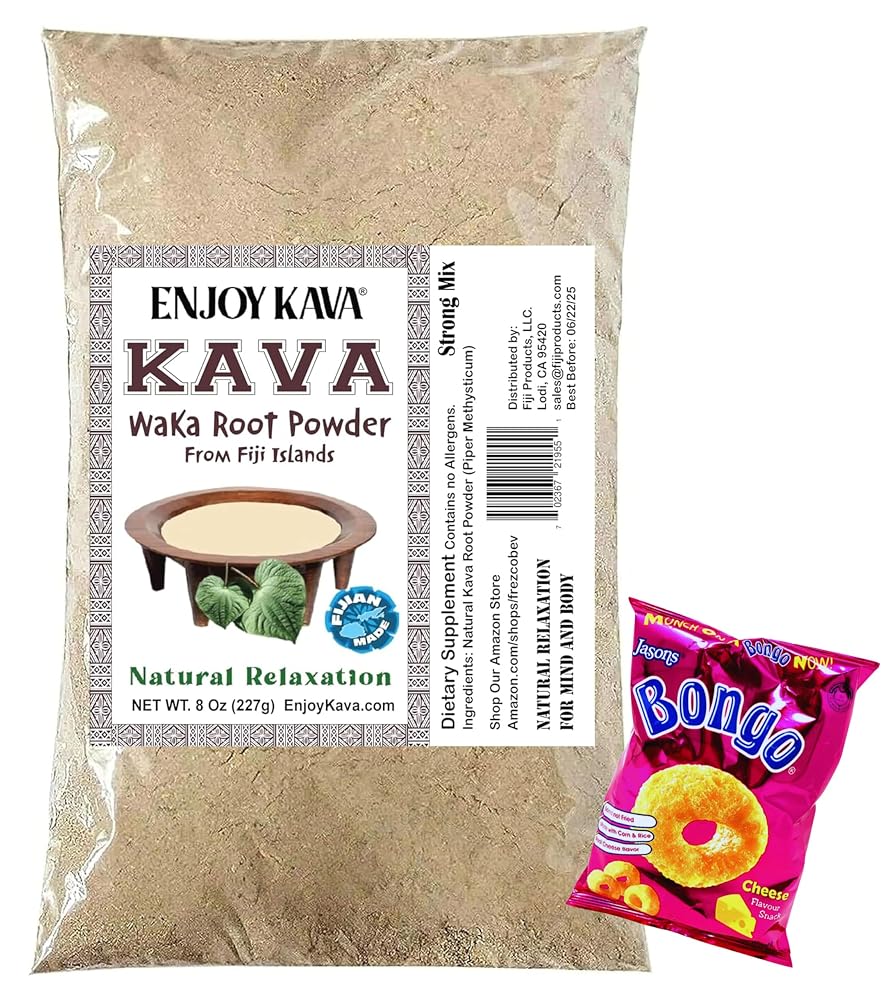 FIJIAN MADE Enjoy Kava Waka Root Powder - 227g