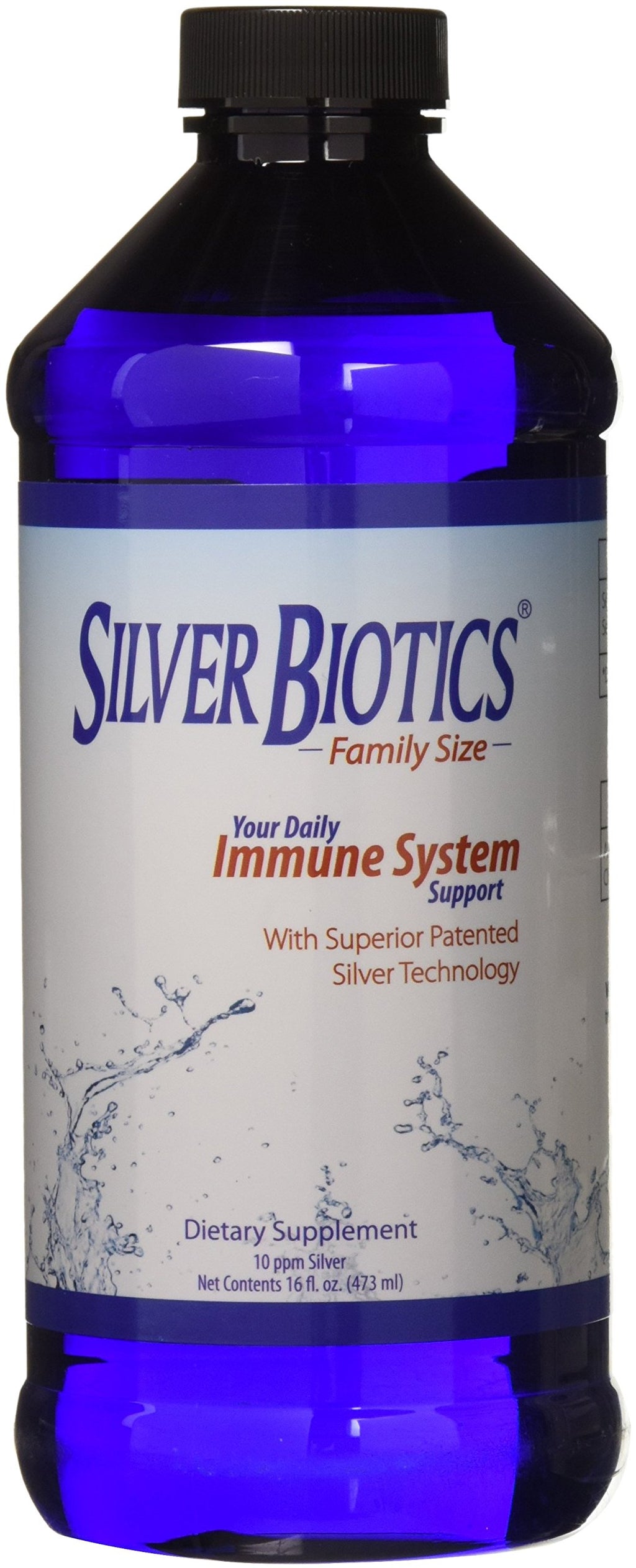 American Biotech Labs Silver Biotics Colloidal Silver 10 PPM - 32 Fl Oz